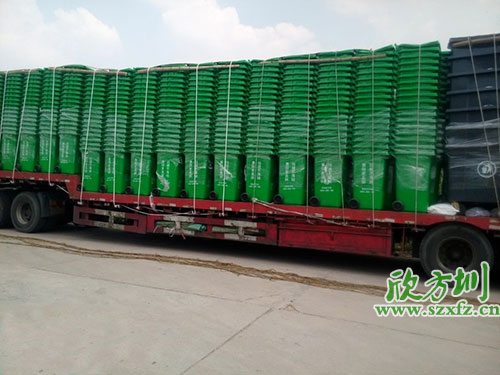 欣方圳塑料環(huán)保垃圾桶，天津市場銷量倍增